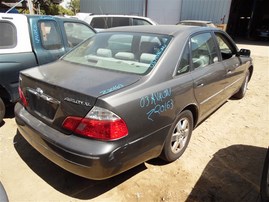 2003 TOYOTA AVALON XL GRAY 3.0 AT Z20163